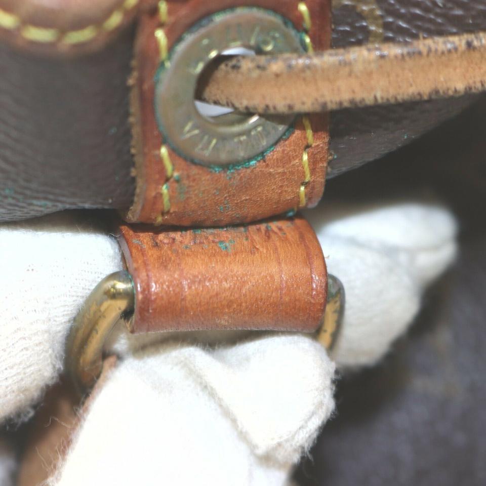 GOOD CONDITION
(7/10 or B)
Retail $1730 

(Outside) rubs on the leather parts

minor wrinkle on the leather parts

(Shoulder) minor partially rubs

minor stains on the whole parts

(Outside) minor partially rubs on the bottom

minor partially