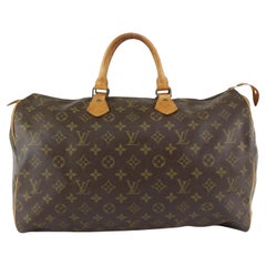 Louis Vuitton Louis Vuitton Große Monogramm Speedy 40 Boston Tasche 123lv29