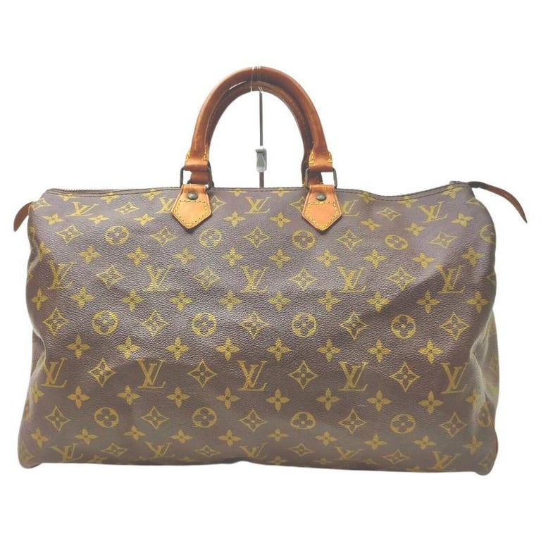 Authentic Louis Vuitton Monogram Speedy 40 Handbag