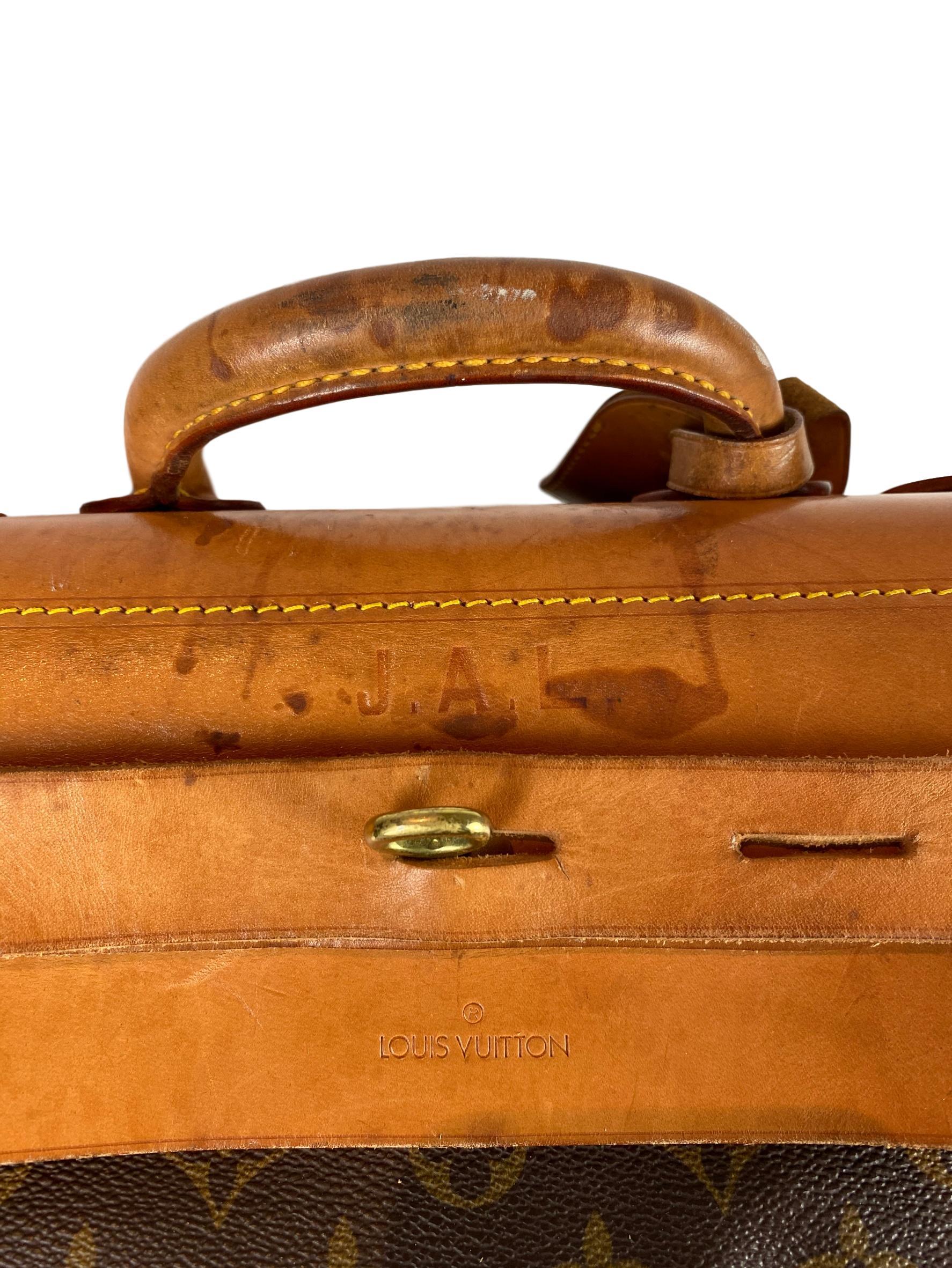 Women's or Men's Louis Vuitton Large Monogram Steamer Travel Bag 55