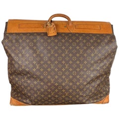 Vintage Louis Vuitton Large Monogram Steamer Travel Bag 55