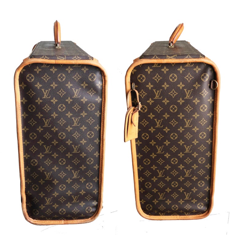 Louis Vuitton Large Monogram Suitcase Luggage with Combination Lock and