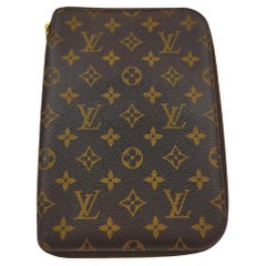 Louis Vuitton Large Monogram Zip Around Organizer Cluch Bag 862923