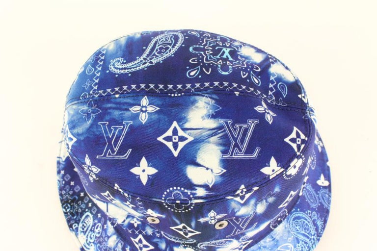 Hat Louis Vuitton Blue size 58 cm in Cotton - 36233967