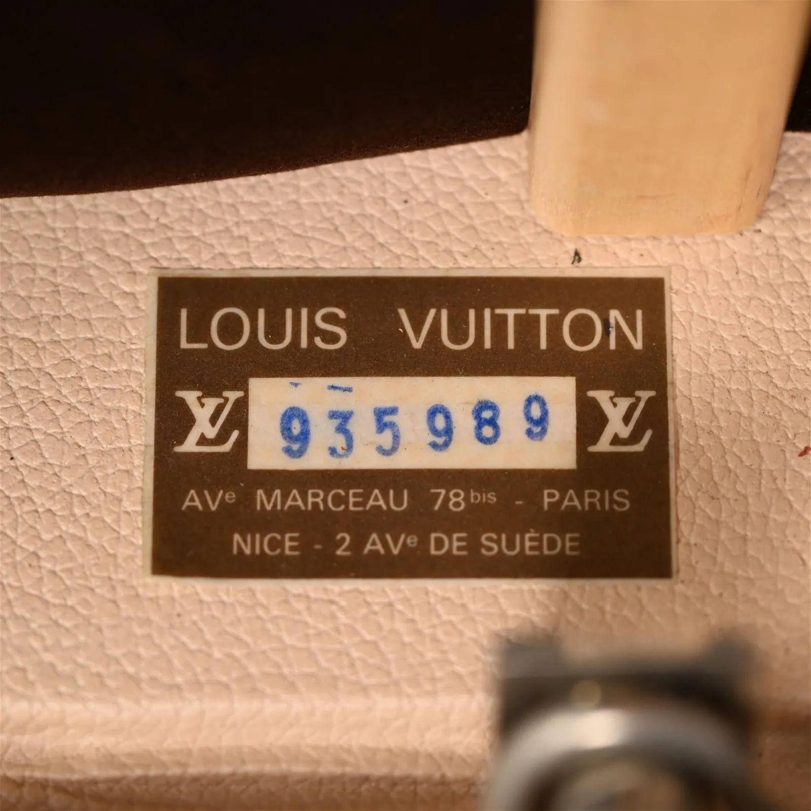 Louis Vuitton, Large Steamer Trunk, Monogram Canvas, Leather, Special Order For Sale 11