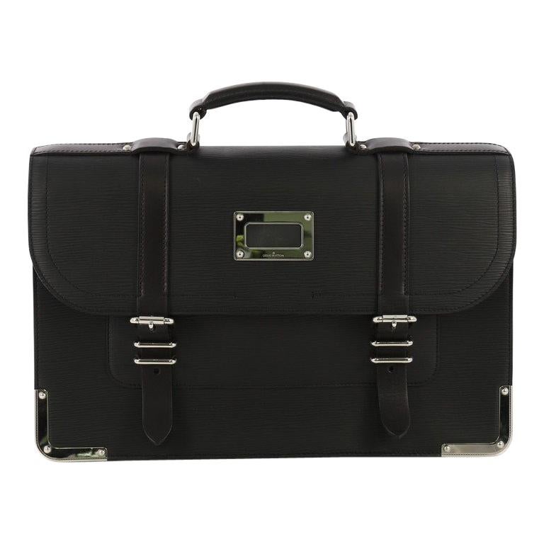 Louis Vuitton Larry Briefcase Epi Leather For Sale at 1stdibs