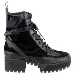 Louis Vuitton Laureate Desert Suede Platform Ankle Boots EU 36.5 UK 3.5 US  6.5 at 1stDibs | lv laureate platform desert boot, louis vuitton boots  cheap, louis vuitton shoes