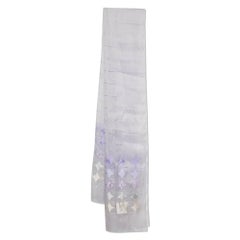 Louis Vuitton Lavender Monogram Silk Organza Stole