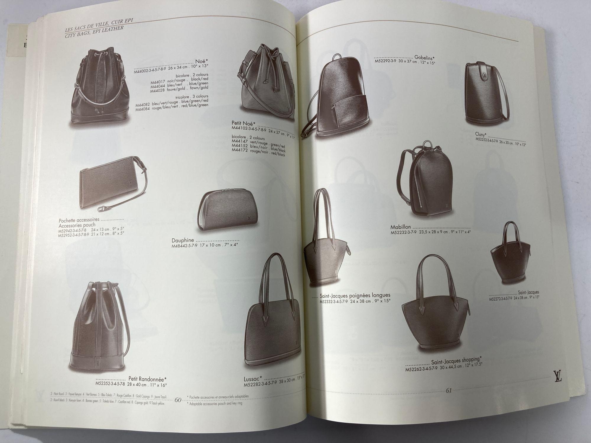 Louis Vuitton Le Catalogue Reference Book 1997 For Sale 8