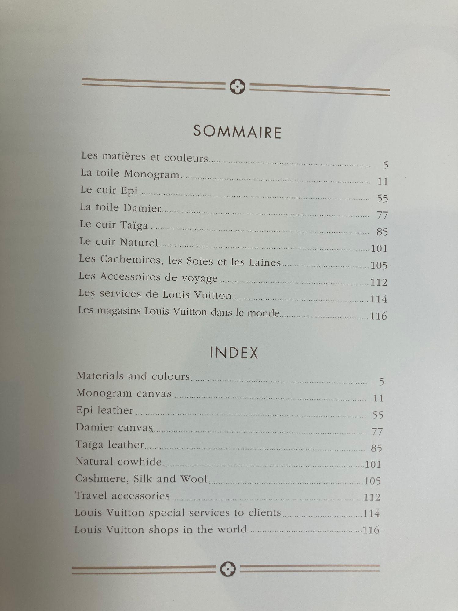 20ième siècle Livre de référence Le Catalogue de Louis Vuitton, 1997 en vente