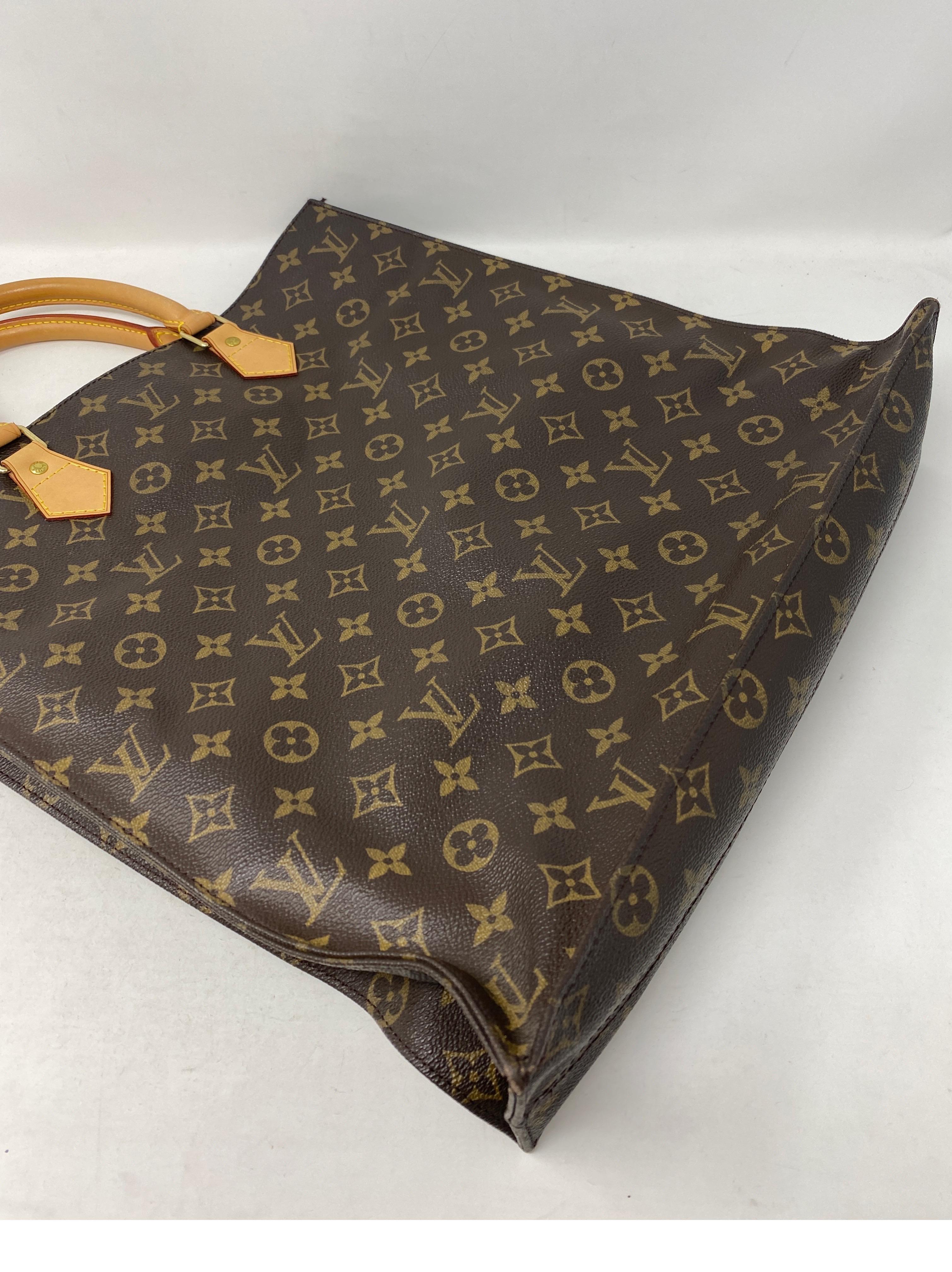 Nero Louis Vuitton Le Sac Plat Tote