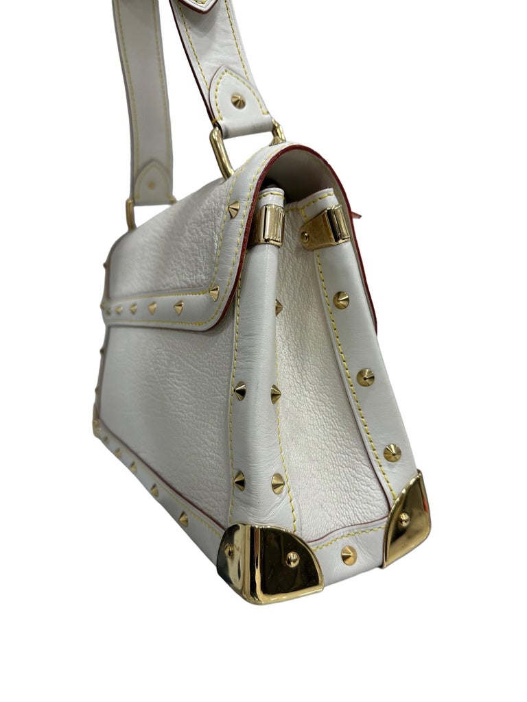 Suhali Le Talentueux Shoulder bag in Goat Leather, Silver Hardware