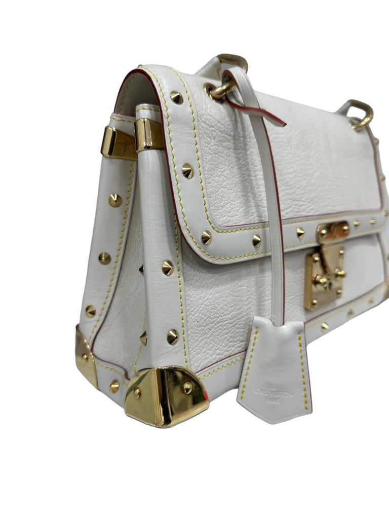 Louis Vuitton - Authenticated Le Talentueux Handbag - Leather White Plain for Women, Good Condition