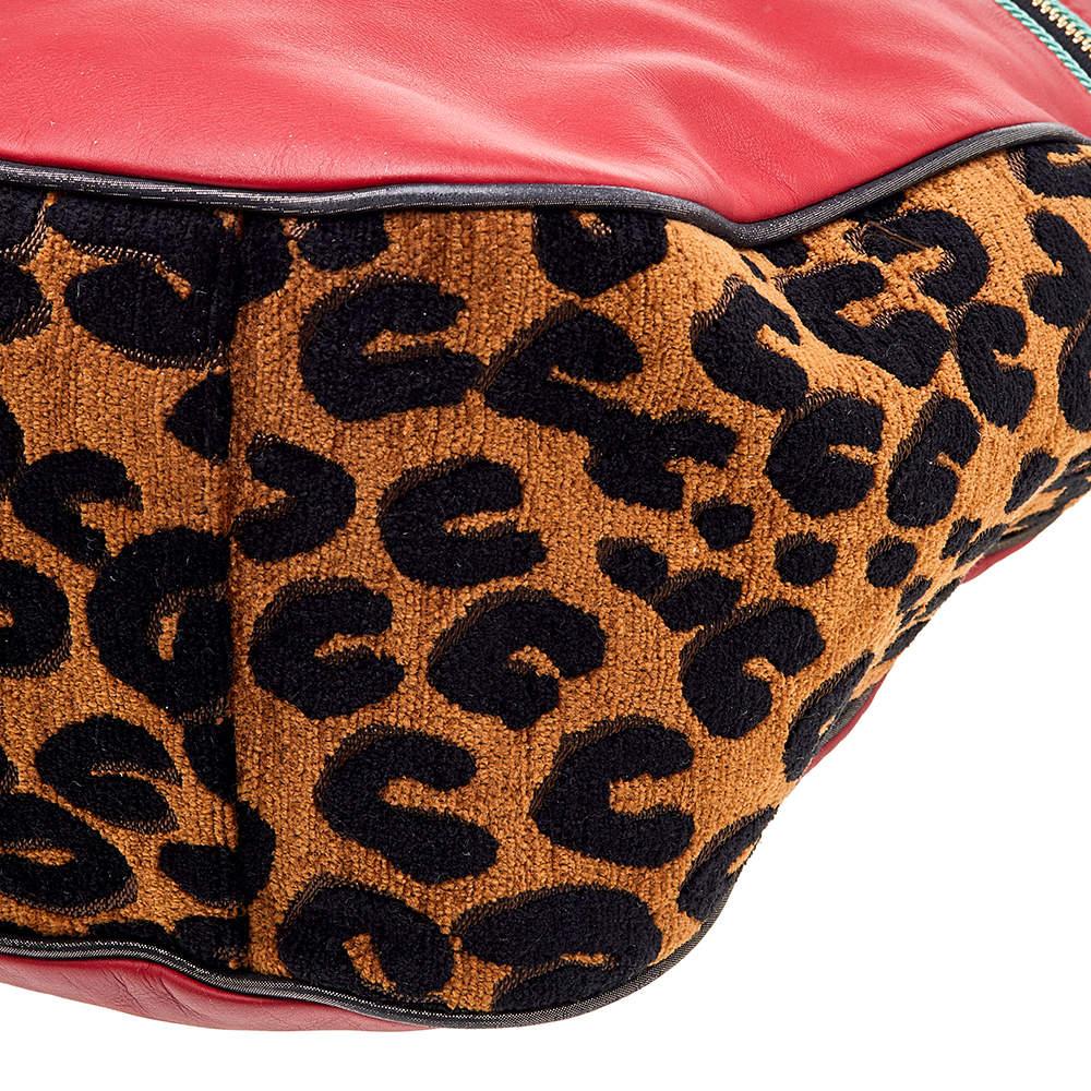 Louis Vuitton Leather And Jacquard Limited Edition Safari Flight Bag 2