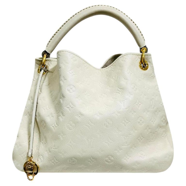 LOUIS VUITTON, Artsy in white leather