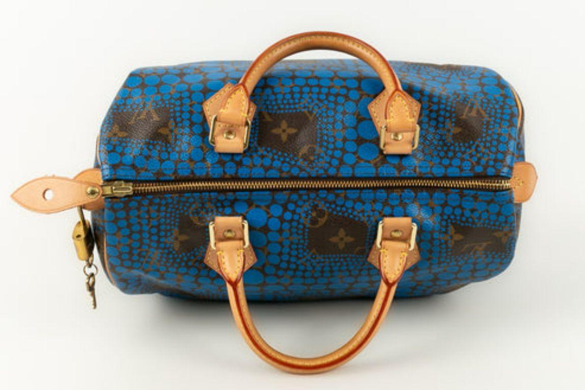 Women's Louis Vuitton Leather Bag by Yayoi Kusama For Sale