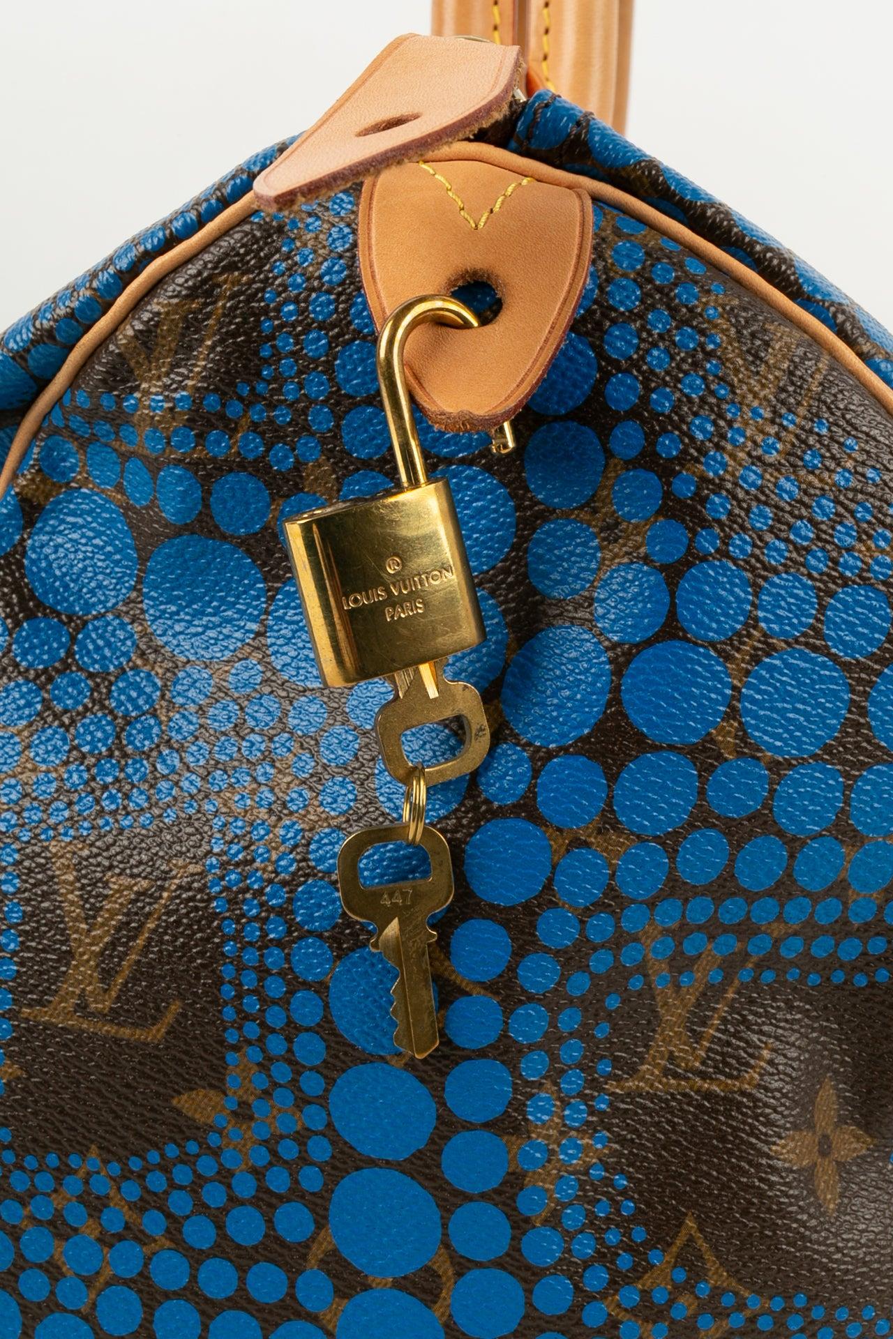 Louis Vuitton Ledertasche von Yayoi Kusama im Angebot 3