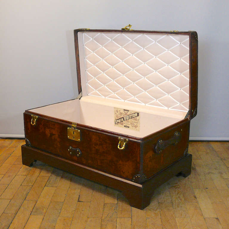 Louis Vuitton Leather Cabin Trunk, circa 1895 1