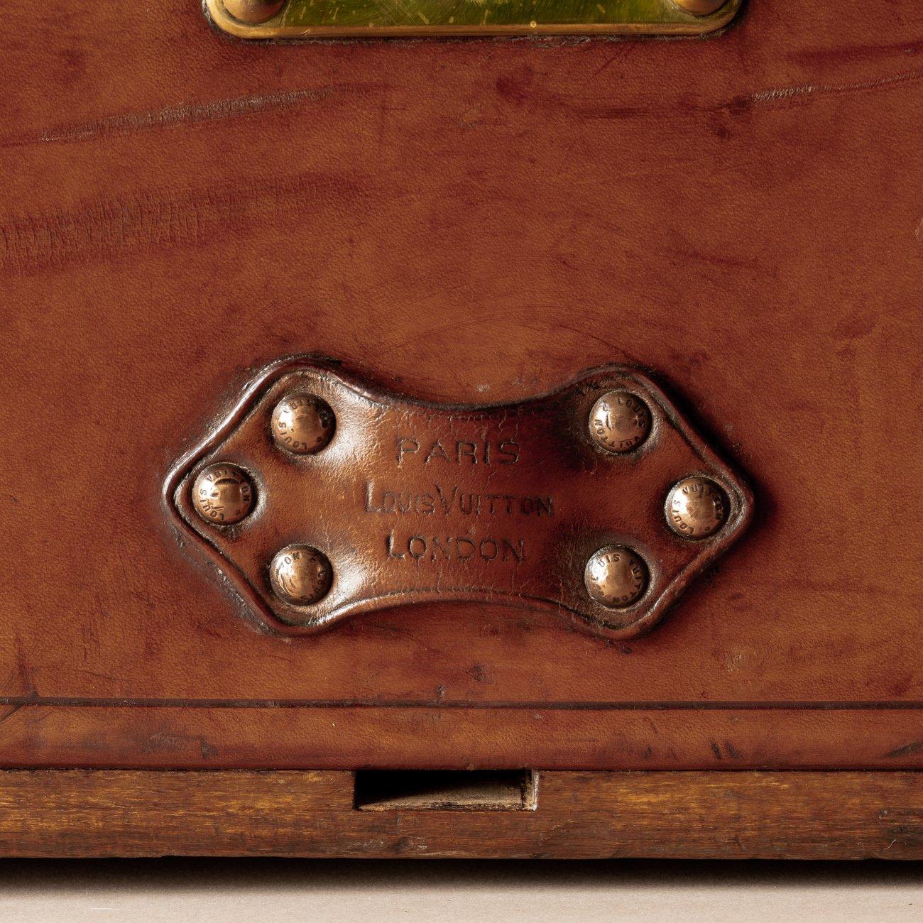 Louis Vuitton Leather Cabin Trunk, circa 1915 12