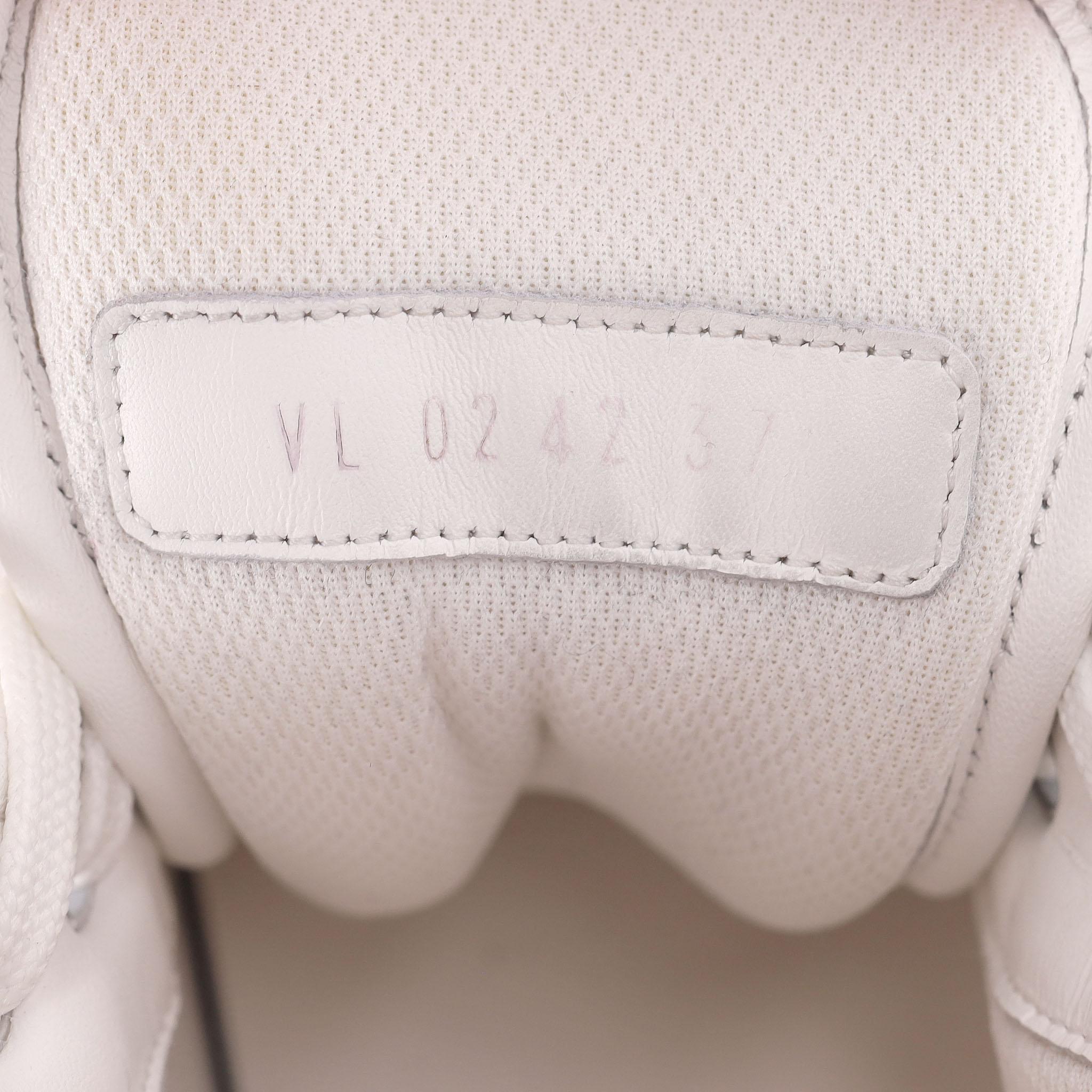 Louis Vuitton Leather & Canvas Monogram LV Squad High-Top Sneakers 2