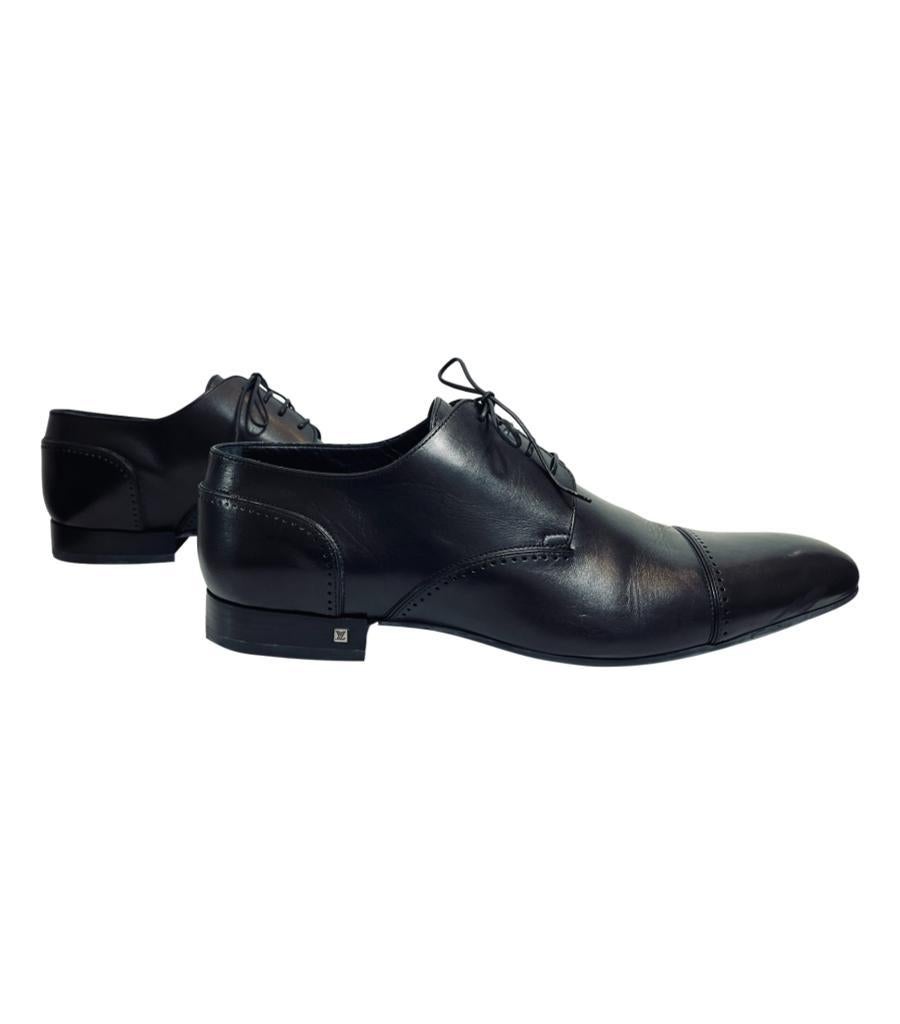 Louis Vuitton Leather Derby Shoes In Good Condition In London, GB