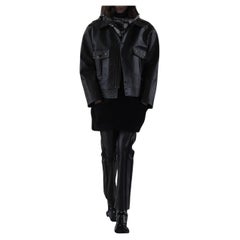 Louis Vuitton Leather Jacket AW21 Runway Collection Org Price $6900
