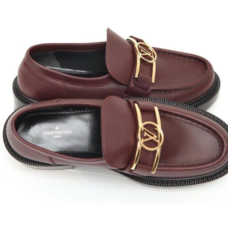 Louis Vuitton Loafer Red Casual Shoes for Men for sale