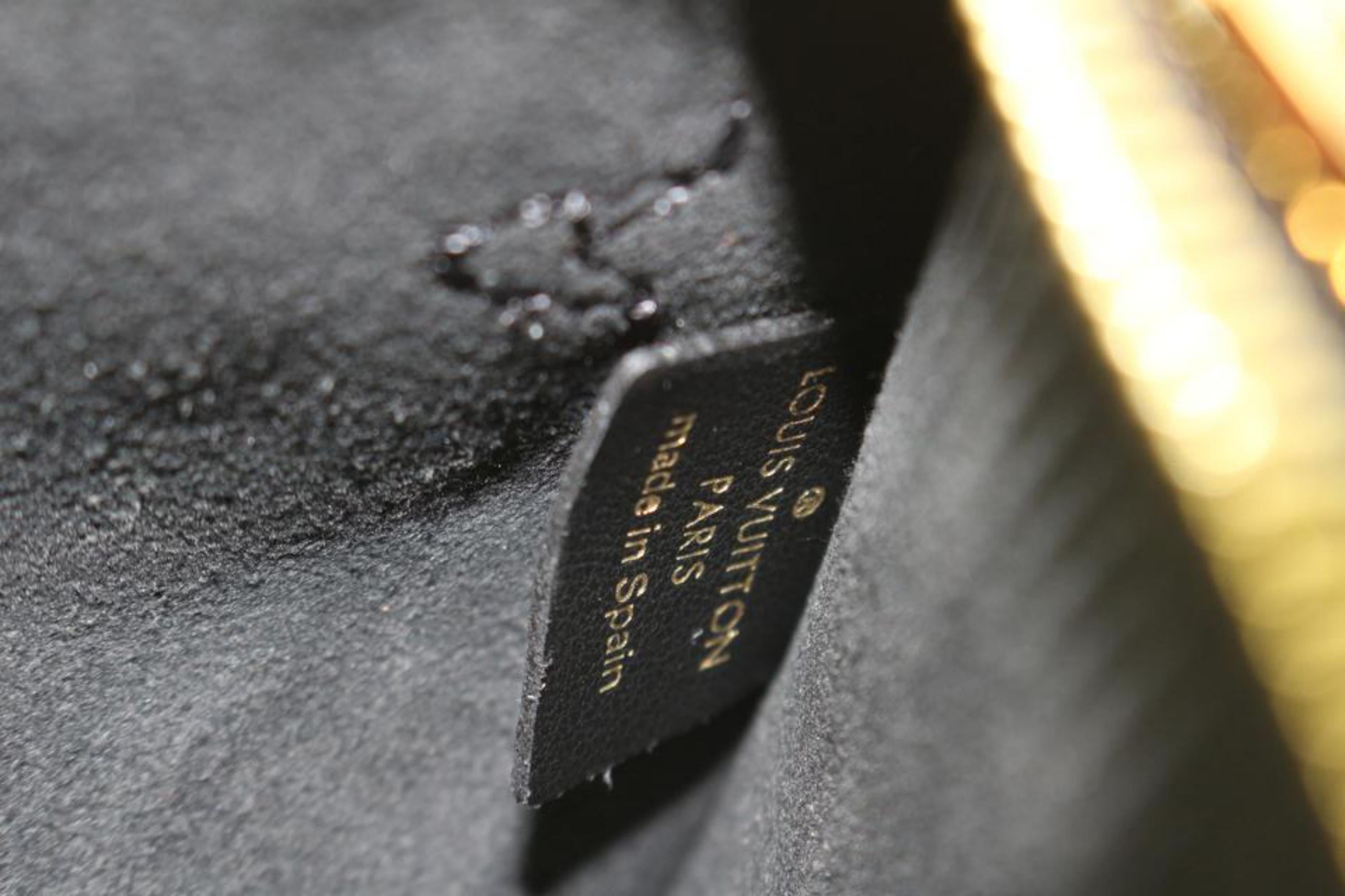 Louis Vuitton Leather Monogram Empreinte Wild at Heart Neverfull Pochette 96lk89 For Sale 5