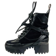 Louis Vuitton, Shoes, Louis Vuittoncruise 27 Bahia Laureate Platform  Desert Boots Noir 41