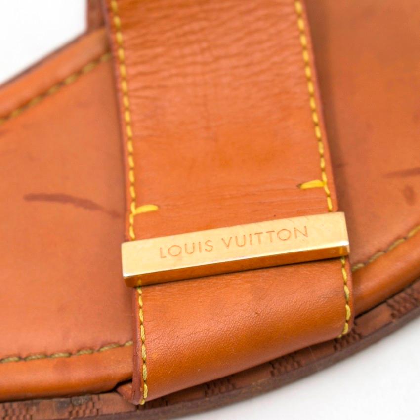 Louis Vuitton Leather Tan Sandals - Size EU 36.5 For Sale 1
