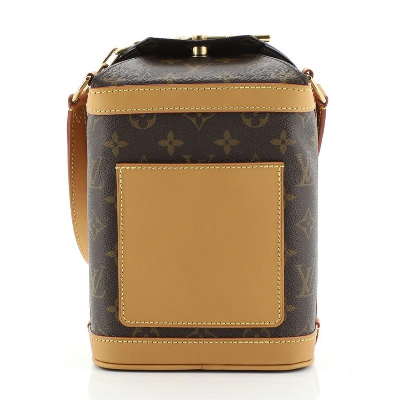 Louis Vuitton Legacy Milchbox-Tasche Monogramm Segeltuch im Zustand „Gut“ in NY, NY
