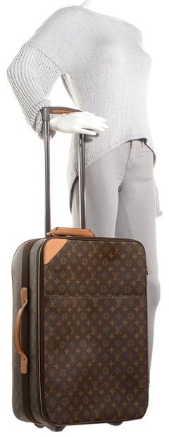 Louis Vuitton Legere 55 Rolling Luggage Carry-on Suitcase 870081 Travel Bag