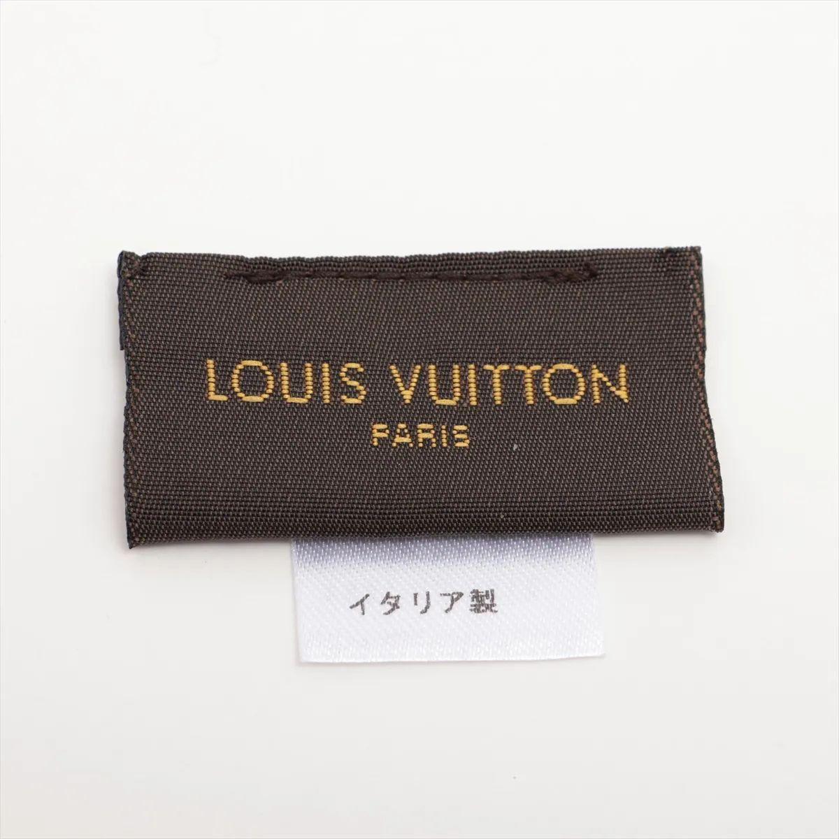 Louis Vuitton Leoparden-Kaschmir-Seidenschal Braun im Zustand „Gut“ im Angebot in Humacao, PR