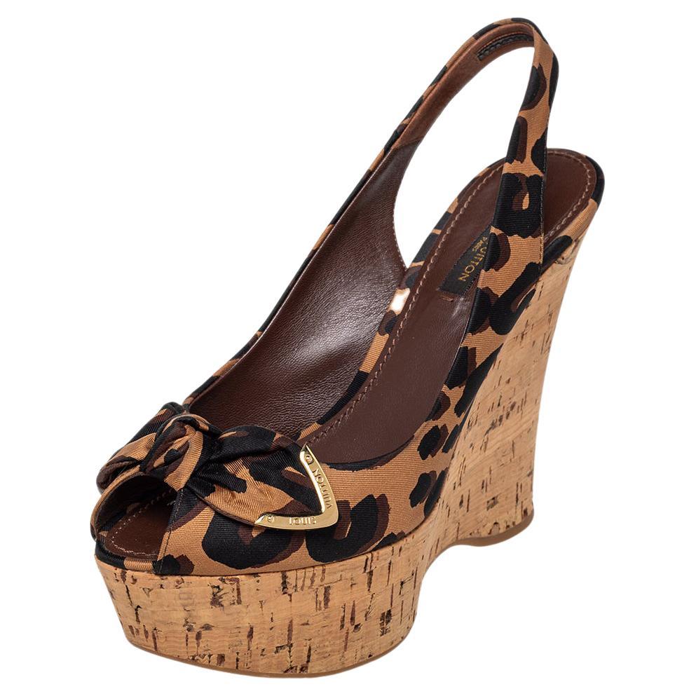 Louis vuitton store leopard heels