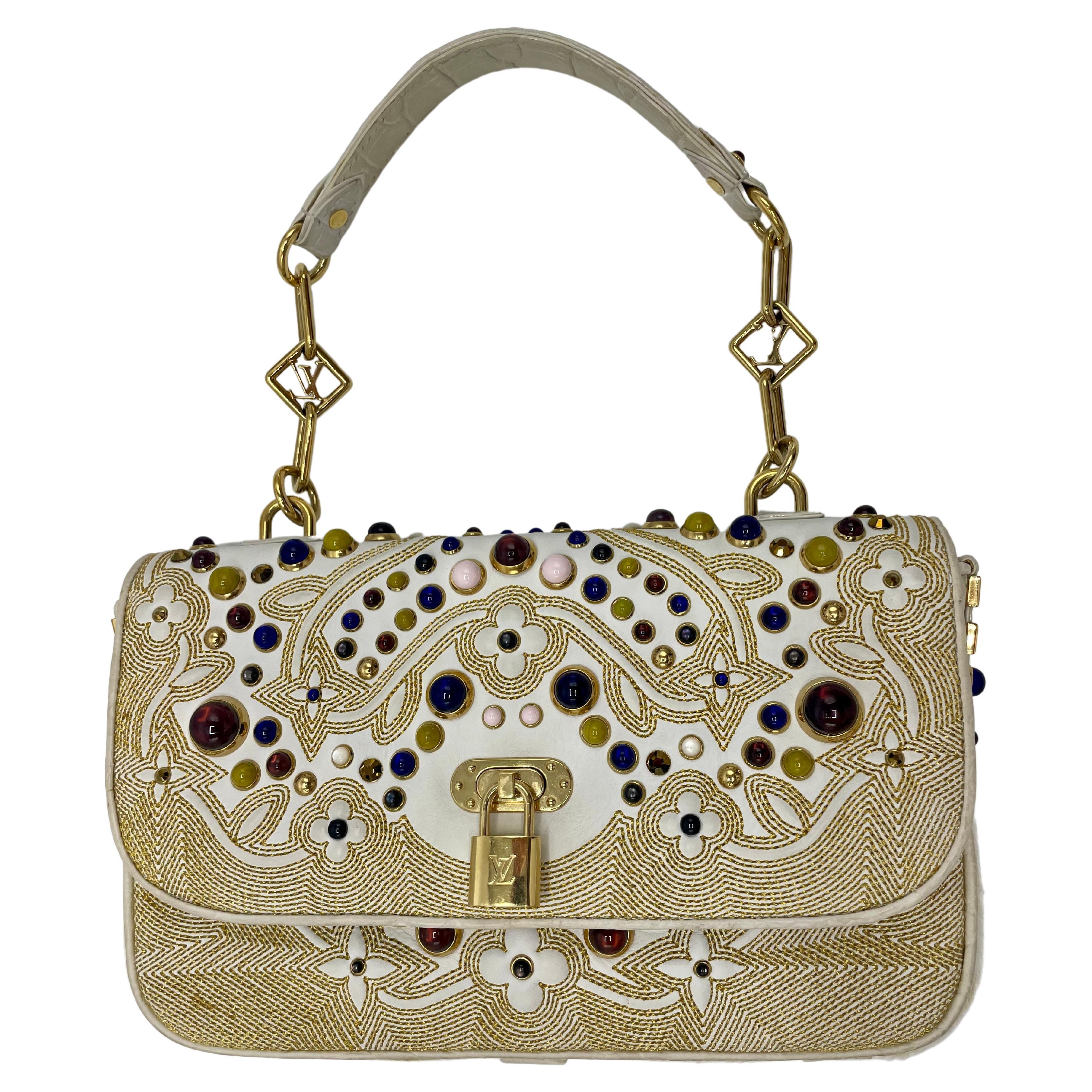 Vintage Louis Vuitton Monogram Multicolor White Alma – Madison Avenue  Couture