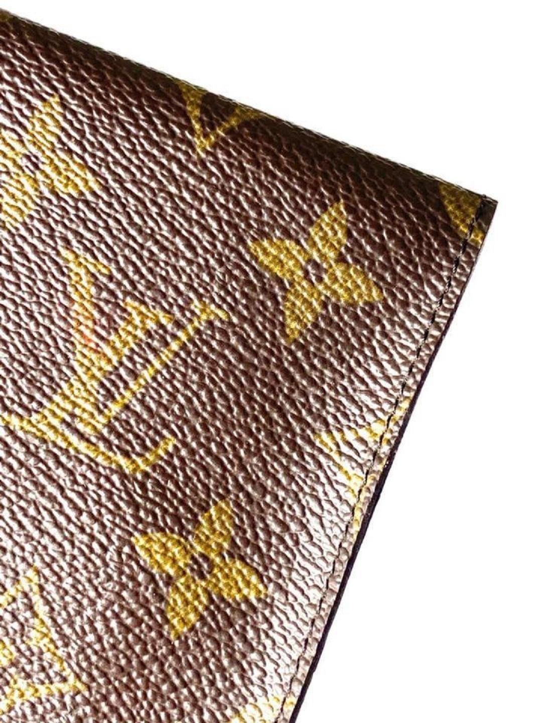 Louis Vuitton Lexington Pochette Accesoires Monogram Wristlet 5la529 jaune  en vente 7