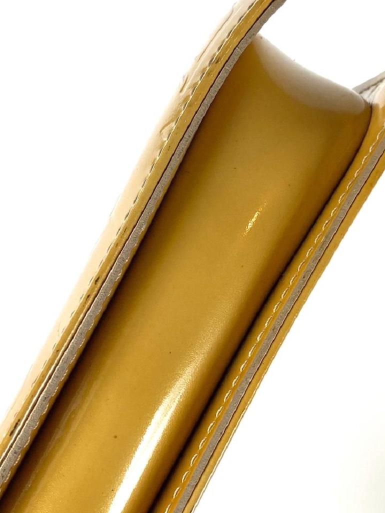 Louis Vuitton Lexington Pochette Accesoires Monogramm Handtasche 5la529 Gelb  im Angebot 4