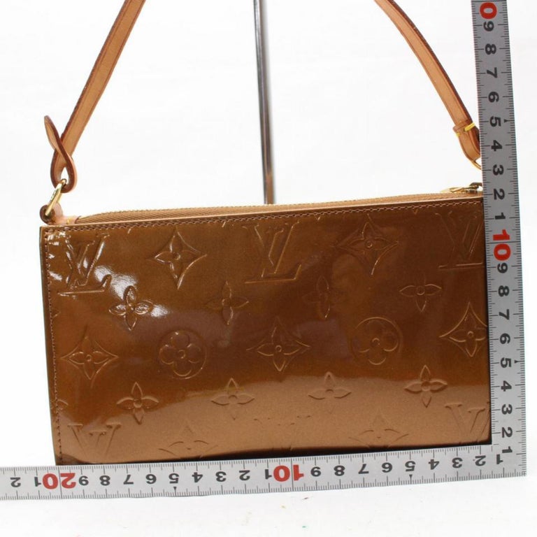 Louis Vuitton Louis Vuitton Lexington Bronze Vernis Leather Hand Bag