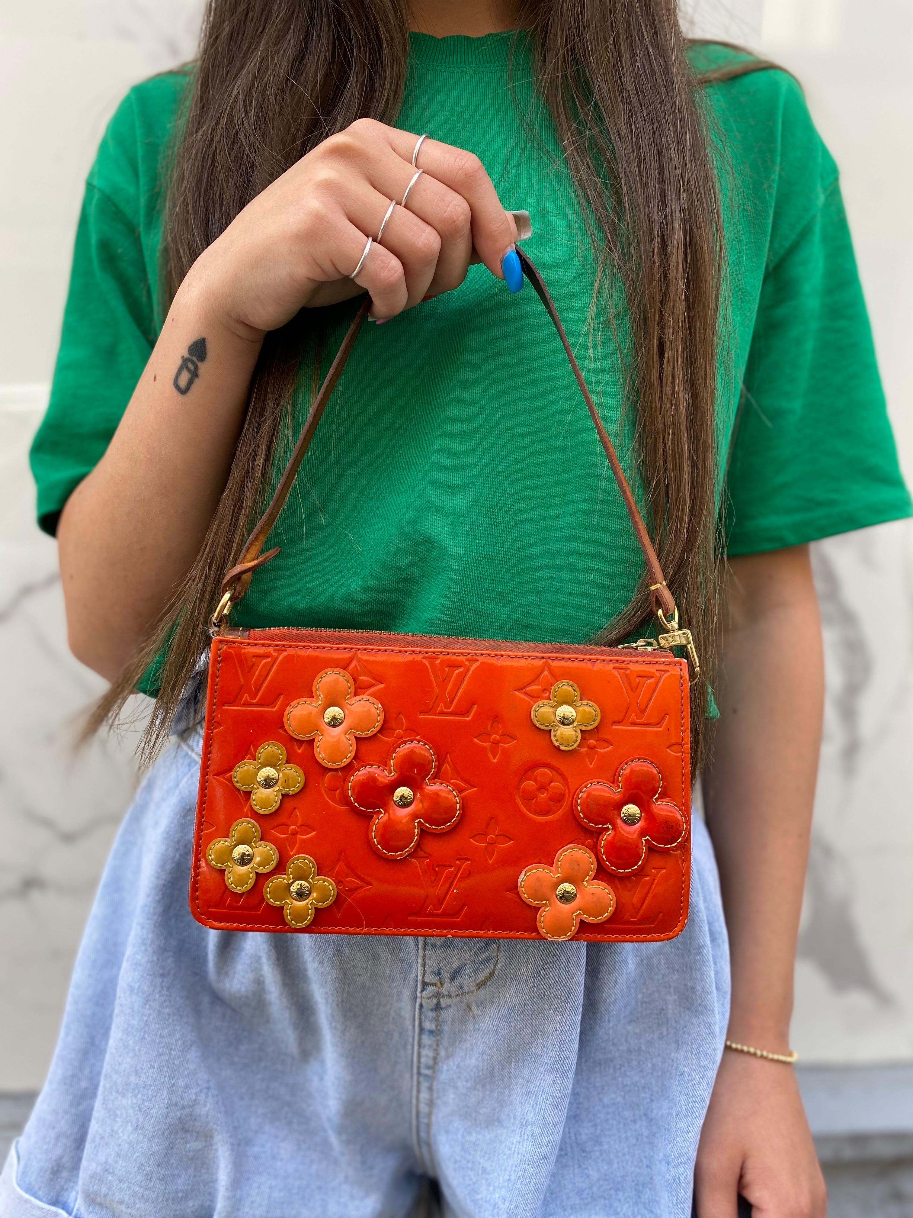 Louis Vuitton Lexington Pochette Orange Flowers 2