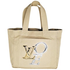 Louis Vuitton Light Beige Canvas Limited Edition That’s Love Miroir PM Tote