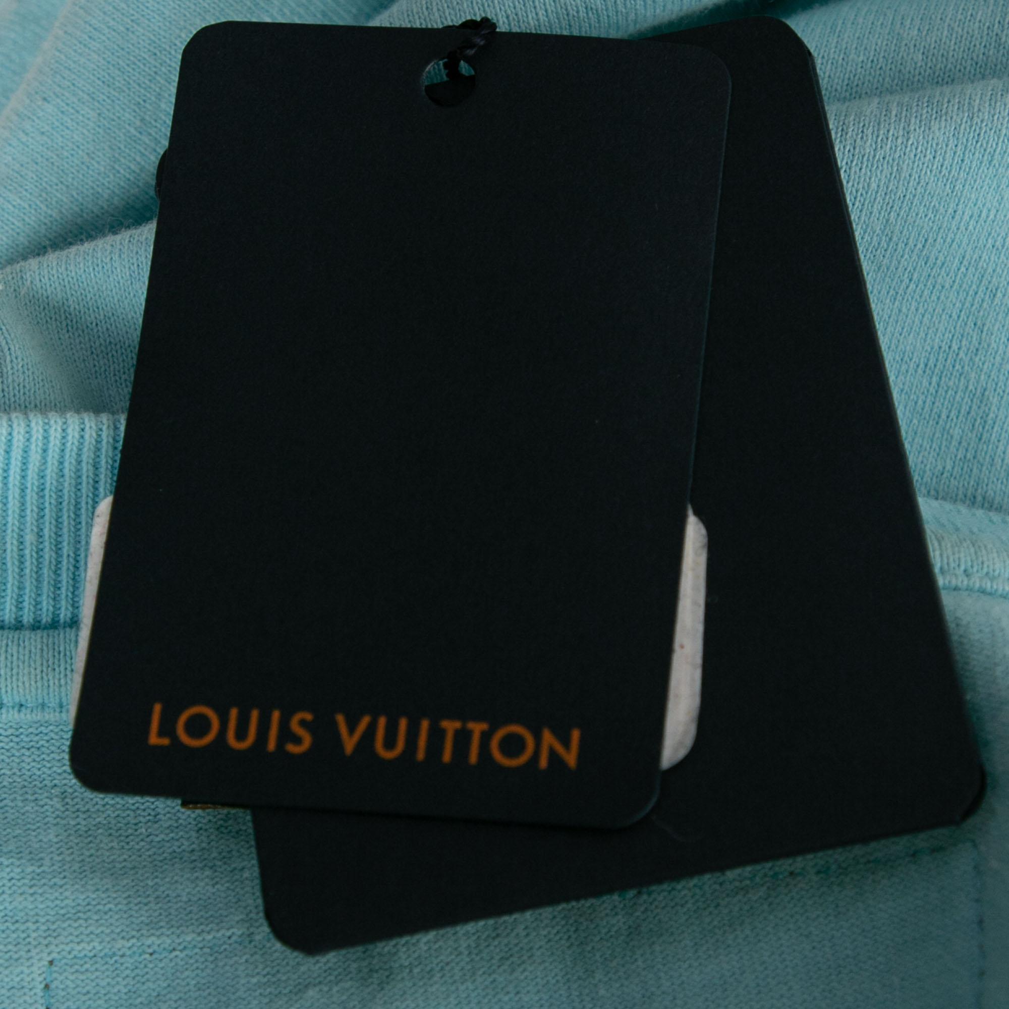 baby blue louis vuitton shirt