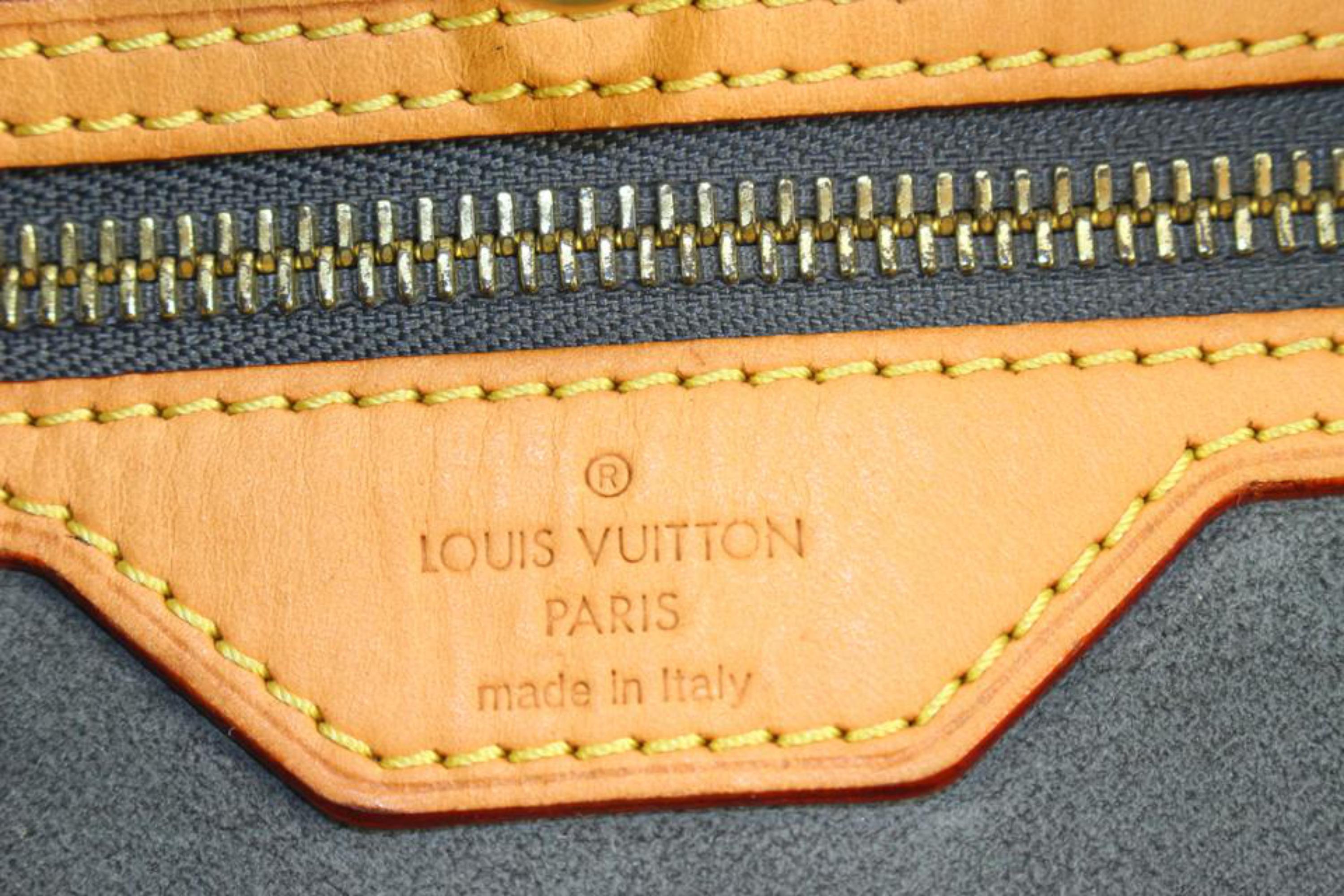 Louis Vuitton Light Blue Monogram Denim  Daily GM Hobo Bag 27lk53s For Sale 2