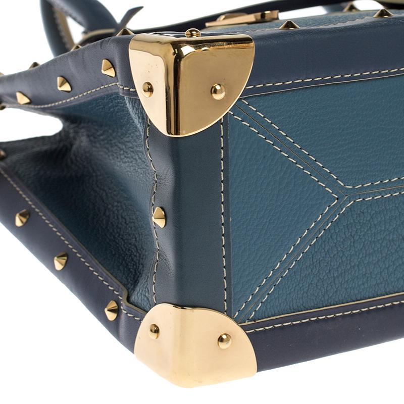 Louis Vuitton Light Blue Suhali Leather Le Fabuleux Bag 2
