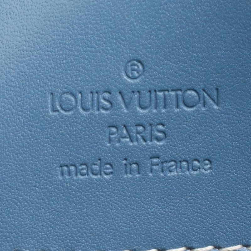 Louis Vuitton Light Blue Suhali Leather L'Epanoui GM bag For Sale at ...