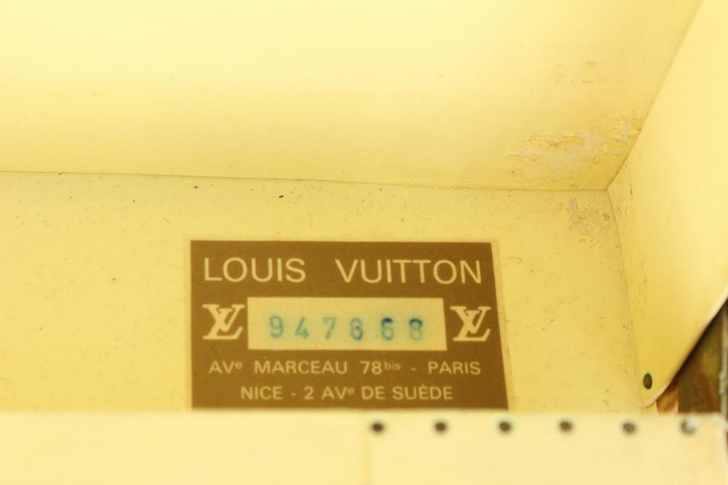 Louis Vuitton Light Brown Epi Leather Bisten 60 Hard Trunk Steamer 5L91a 6