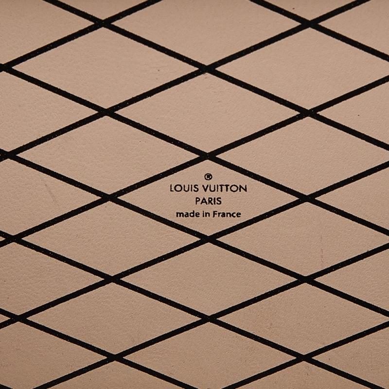 Gray Louis Vuitton Light Denim Epi Leather Limited Edition Petite Malle Bag