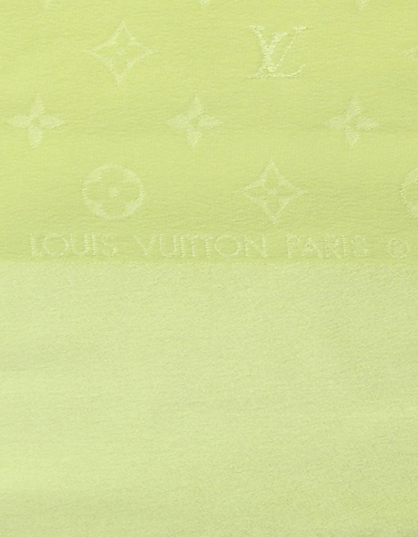 lv green scarf