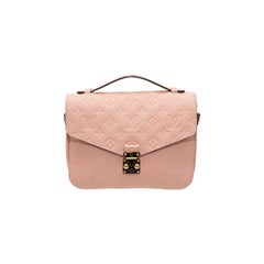  Louis Vuitton Light Pink Empreinte Pochette Metis Bag