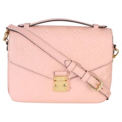 Louis Vuitton Light Pink Monogram Empreinte Pochette Metis