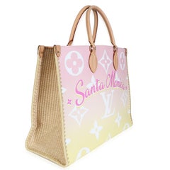 Louis Vuitton Light Pink Monogram Giant By The Pool Santa Monica Onthego GM